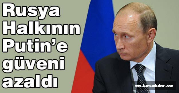Putin’e güveni azaldı