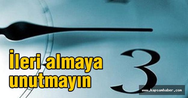 Saatler İleri Alındı; Mesai Saatleri Değişti