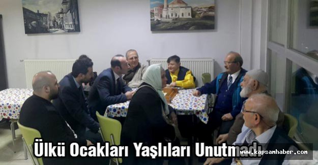 Samsun Ülkü Ocakları Yaşlıları Unutmadı