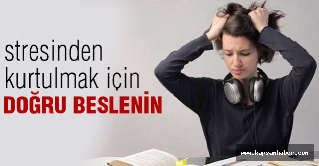 Sınav stresinden kurtulmak için...