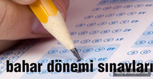 Açıköğretim bahar dönemi sınavları