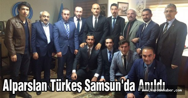 Alparslan Türkeş Samsun'da Anıldı