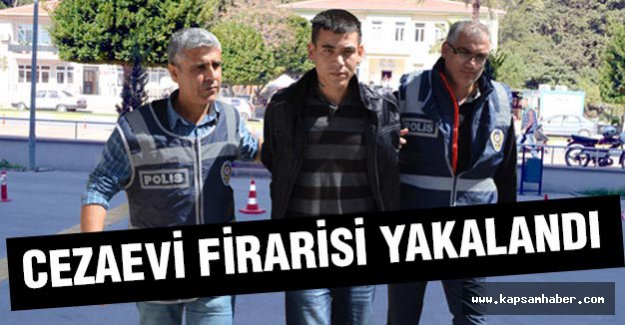 Cezaevi firarisi yakalandı