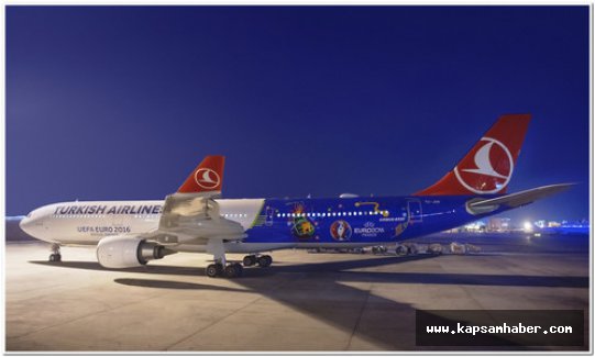 EURO 2016 için Fransa'ya ilk önce THY uçtu