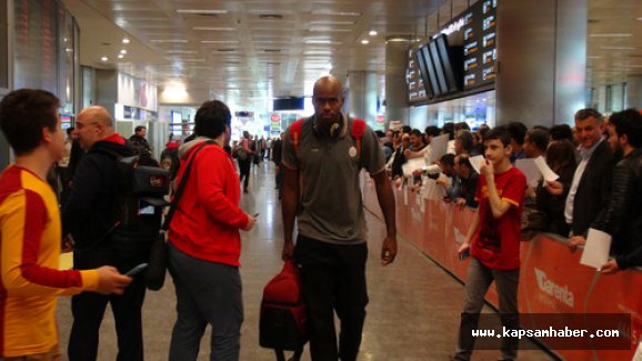 Galatasaray Odeabank, İstanbul’a geldi