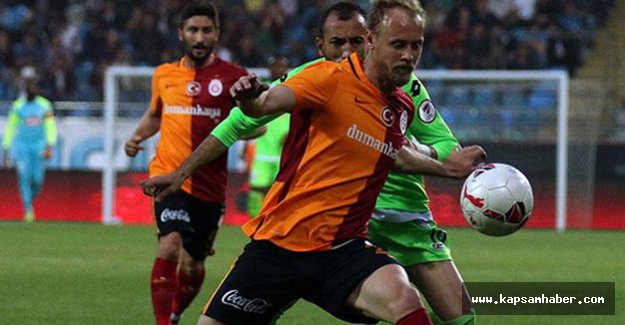 Galatasaray, Rize'den büyük avantajla dönüyor