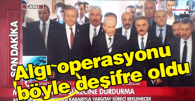 Kurultay için yapılan algı operasyonu deşifre oldu
