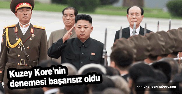 Kuzey Kore tekrar başarısız oldu