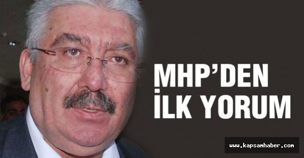 MHP'den kurultay kararı için ilk yorum geldi