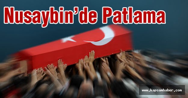 Nusaybin'de patlama