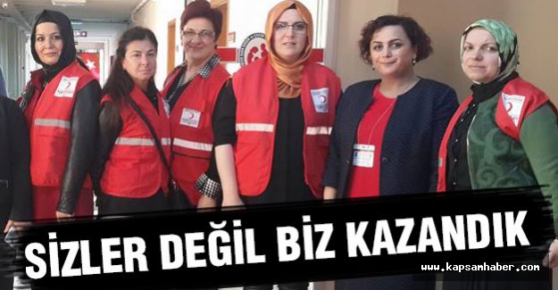 Sevinç Keskin: Sizler değil Bizler Kazandık!
