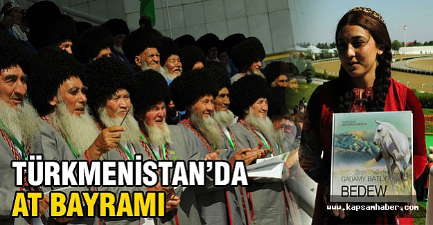 Türkmenistan'da At Bayramı çoşkusu