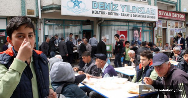 Yazıcıoğlu için 500 kişilik sofra