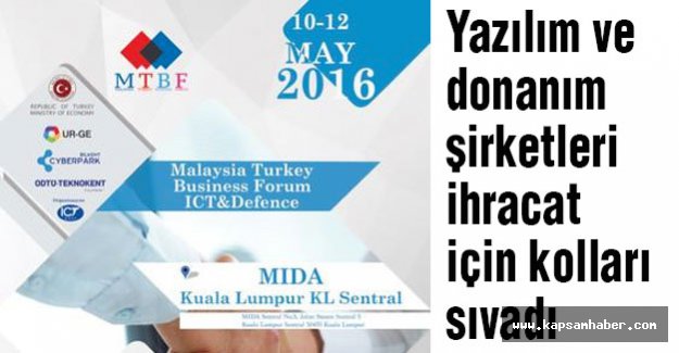 Yazılım ve donanım şirketleri ihracat için kolları sıvadı