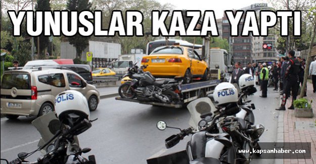 Yunuslar kaza yaptı...