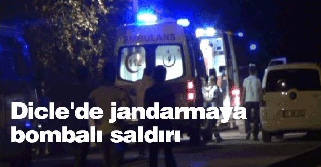 Dicle'de Jandarmaya Bombalı Saldırı
