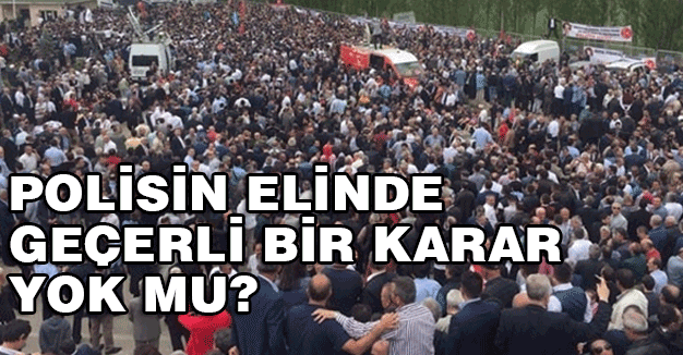 MHP Kurultayını Engelleyen Polisin Elinde Geçerli Bir Karar Yok mu ?