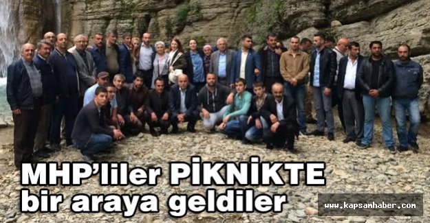 MHP'li Yöneticiler Piknikte Bir Araya Geldi