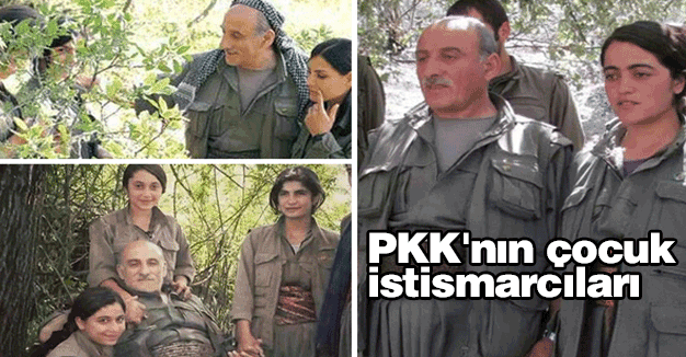 PKK'nın çocuk istismarcıları...
