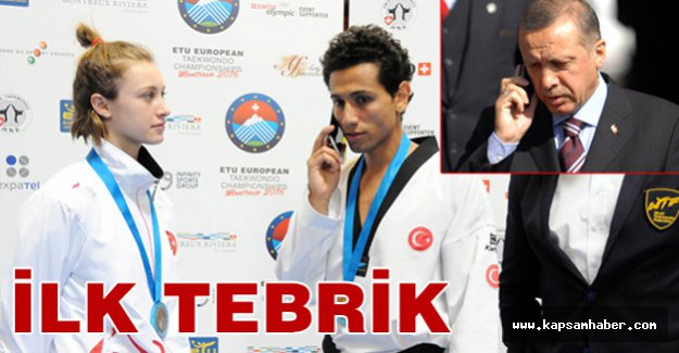 Servet’e ilk tebrik