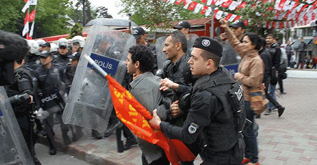 Taksim'e çıkmak istediler...