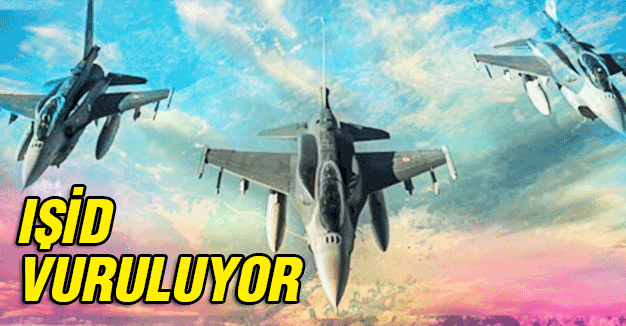 33 IŞİD hedefi Vuruldu