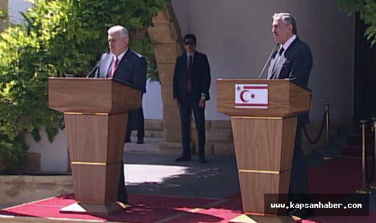 Başbakan Yıldırım, Akıncı ile görüştü