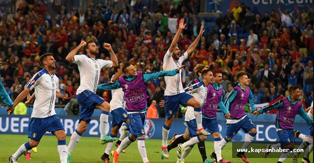 Belçika: 0 - İtalya: 2