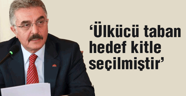 Büyükataman: Ülkücü taban hedef kitle seçilmiştir