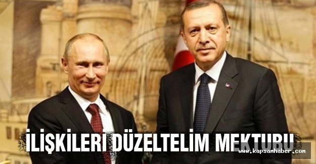 Erdoğan'dan Putin'e Mektup