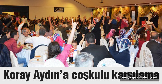 Koray Aydın'a Erzurum'da Coşkulu Karşılama