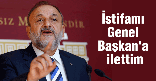 MHP'li Vural; Görevden ayrılma kararımı Bahçeli'ye İlettim