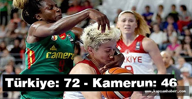 Milliler maçtan 72-46’lık skorla galip ayrıldı.