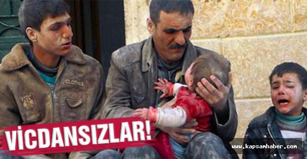 Suriye’de Çocuk Katliamı!