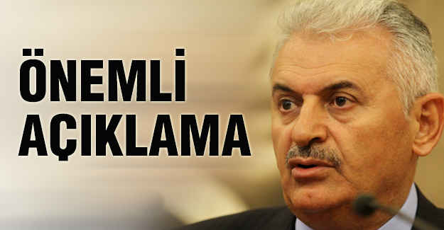 Başbakan'dan Önemli Açıklama!