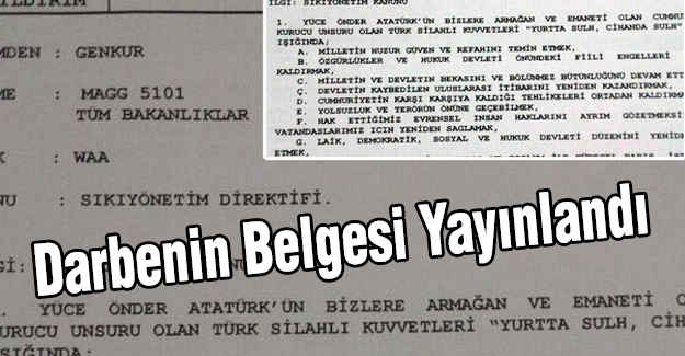 Darbenin Belgesi Yayınlandı