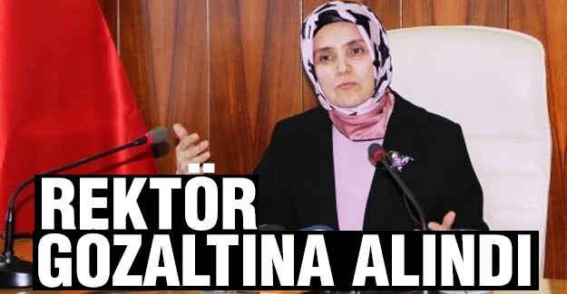 Dicle Üniversitesi Rektörü Gözaltına Alındı