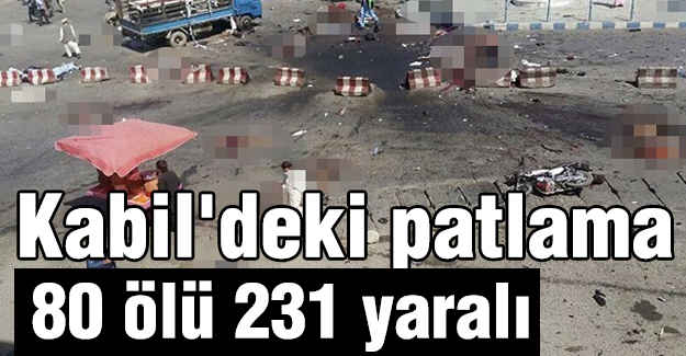 Kabil'de patlama; Bilanço Büyük!
