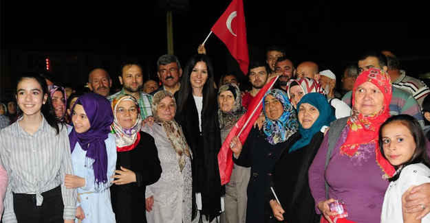 Karaaslan: Yiğit Kadınlar Ülkesine Sahip Çıktı