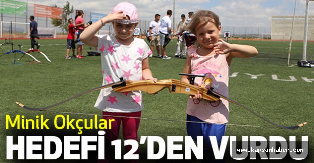 Minik Okçular hedefi 12'den Vurdu