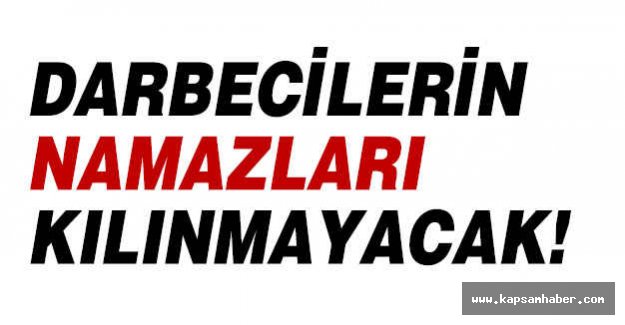 Onların Namazları Kılınmayacak!