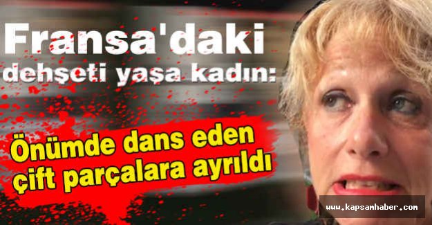 Önümde Dans Eden Çift Parçalara Ayrıldı