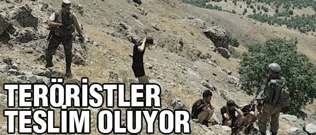 PKK Militanları Teslim Oluyor...