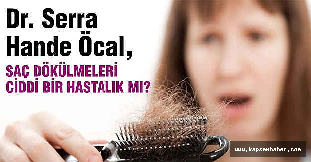Saç dökülmelerini hafife almayın