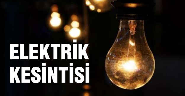 Samsun'da Elektrik Kesintisi