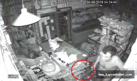 Silahlı hırsızları şemsiyeyle kovaladı