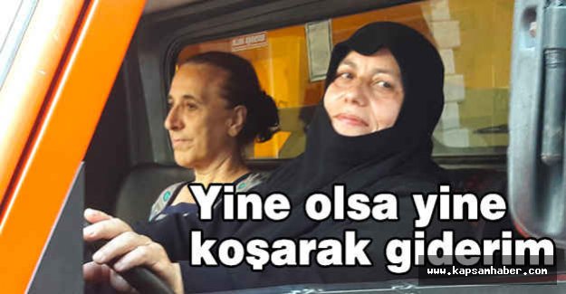 Simge kadın; Yine Olsa Yine Koşarak Giderim