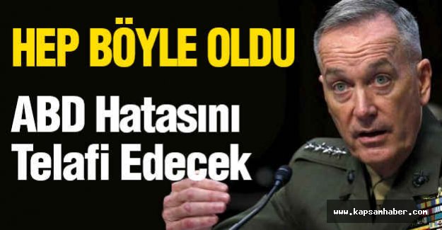 ABD Hatasını Telafi Edecek