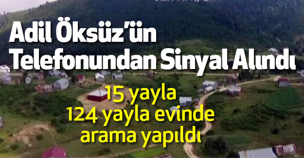 Adil Öksüz'ün Telefonundan Sinyal Alındı