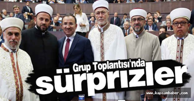 AK Parti Grup Toplantısı'nda sürprizler